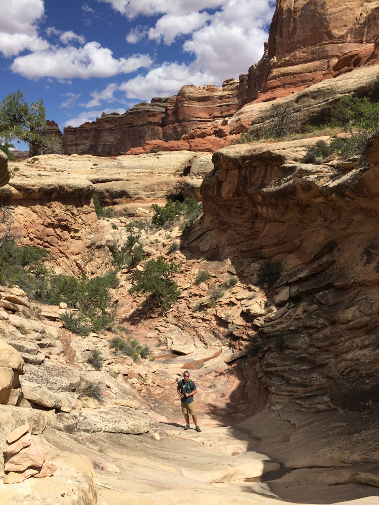 Canyonlands NP is a great place to spend several days.  This particular hike was to Druids Arch.  It took most of the day to complete. - Canyonlands NP, UT